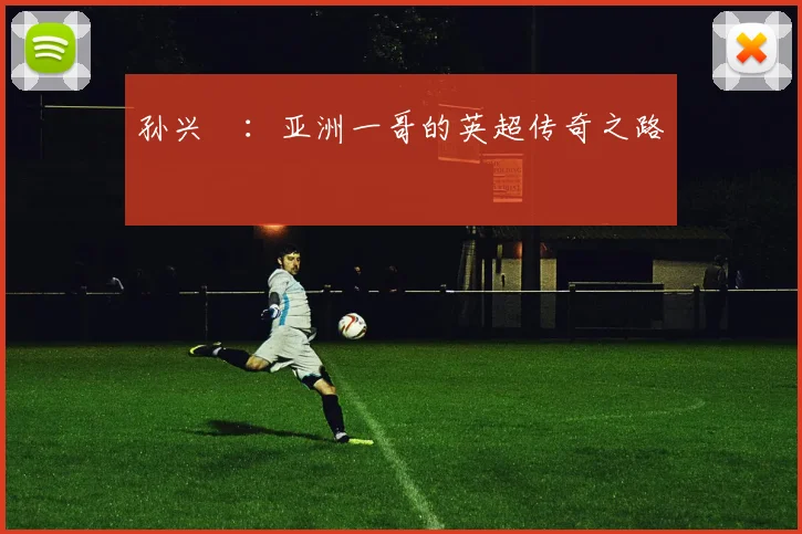 孙兴慜：亚洲一哥的英超传奇之路